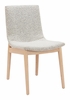 Raha Dining Chair Set of 2 in Gray & Whitewashed