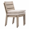 Reefline Armless Dining Chair - Set of 2 in Gray