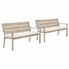 Reefline Bench - Set of 2 in Gray