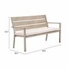Reefline Bench - Set of 2 in Gray