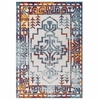 Reflect Nyssa Distressed Geometric Southwestern Aztec 5x8 Indoor/Outdoor Area Rug in Multicolored