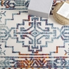 Reflect Nyssa Distressed Geometric Southwestern Aztec 5x8 Indoor/Outdoor Area Rug in Multicolored