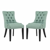 Regent Dining Side Chair Fabric Set of 2