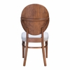 Regents Dining Chair Set of 2 in Walnut & Light Gray
