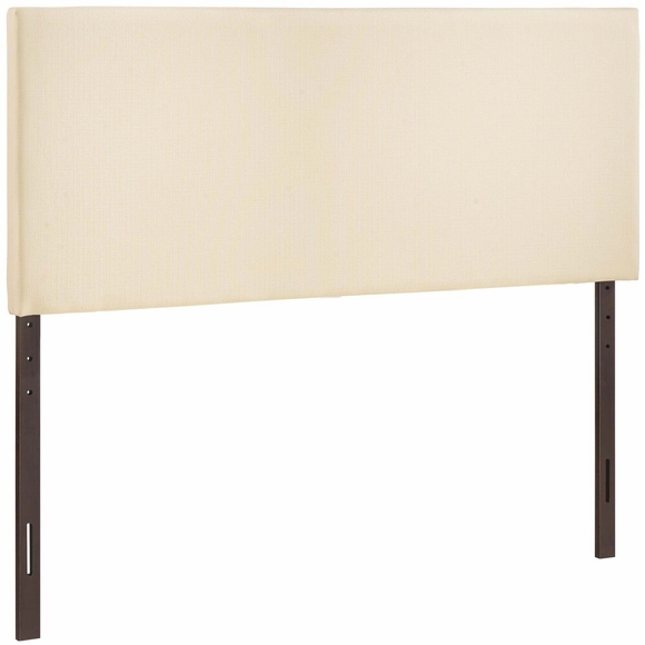 Region King Upholstered Headboard in Ivory