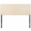 Region King Upholstered Headboard in Ivory