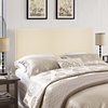 Region King Upholstered Headboard in Ivory