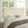 Region King Upholstered Headboard in Ivory