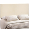 Region King Upholstered Headboard in Ivory