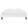 Reign Twin Performance Velvet Platform Bed Frame