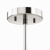 Rekindle 8-Light Chandelier in Polished Nickel