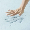 Relax Full 2inch Gel Memory Foam Mattress Topper in White