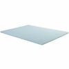 Relax Full 2inch Gel Memory Foam Mattress Topper in White