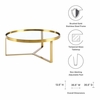 Relay Coffee Table in Gold