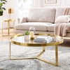 Relay Coffee Table in Gold