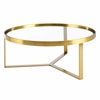 Relay Coffee Table in Gold