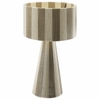 Renae Handwoven Cotton Thread Striped Table Lamp