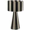 Renae Handwoven Cotton Thread Striped Table Lamp