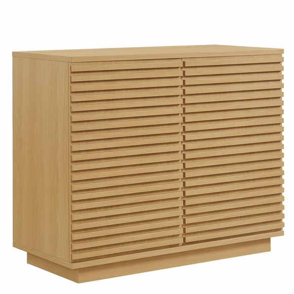 Render 2-Door Fluted Accent Cabinet