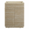 Render 24" Faux Travertine Bathroom Vanity Cabinet (Sink Not Included) in Travertine