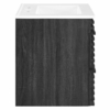 Render 24" Wall-Mount Bathroom Vanity in Walnut White