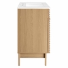 Render 30" Bathroom Vanity Cabinet in Walnut White