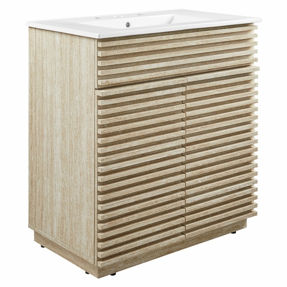 Render 30" Bathroom Vanity With Sink in White