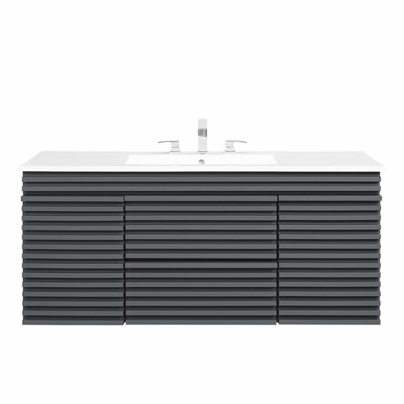 Render 48" Wall-Mount Bathroom Vanity