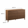 Render 63" 6-Drawer Dresser in Walnut