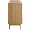 Render 63" Sideboard Buffet Table or TV Stand in Walnut