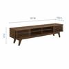 Render 70inch Entertainment Center TV Stand in Walnut Walnut