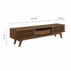 Render 70inch TV Stand in Walnut Walnut