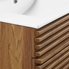 Render Bathroom Vanity in Walnut White