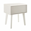 Render End Table Nightstand in Walnut