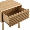 Render End Table Nightstand in Walnut