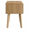 Render End Table Nightstand in Walnut