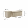 Render Nesting Coffee Tables Set of 2