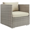 Repose 6 Piece Outdoor Patio Sunbrella Sectional Set MID-3015