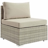 Repose 6 Piece Outdoor Patio Sunbrella Sectional Set MID-3015