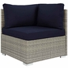 Repose 6 Piece Outdoor Patio Sunbrella Sectional Set MID-3015