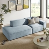 Restore 2-Piece Performance Fabric Upholstered Modular Loveseat