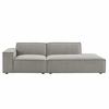 Restore 2-Piece Performance Fabric Upholstered Modular Loveseat