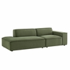 Restore 2-Piece Performance Fabric Upholstered Modular Loveseat