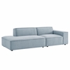 Restore 2-Piece Performance Fabric Upholstered Modular Loveseat