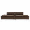 Restore 2-Piece Vegan Leather Modular Loveseat