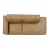 Restore 2-Piece Vegan Leather Modular Loveseat