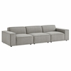 Restore 3-Piece Performance Fabric Upholstered Modular Sofa Set