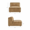 Restore 3-Piece Vegan Leather Modular Sofa Set
