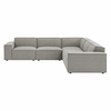 Restore 5-Piece Performance Fabric Upholstered Modular L-Shaped Sofa