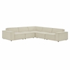 Restore 5-Piece Performance Fabric Upholstered Modular L-Shaped Sofa
